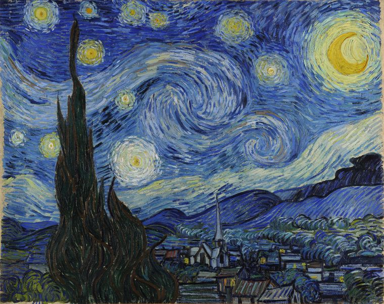 Van Gogh, Nuit étoilée